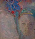 The palm painting by Odilon Redon